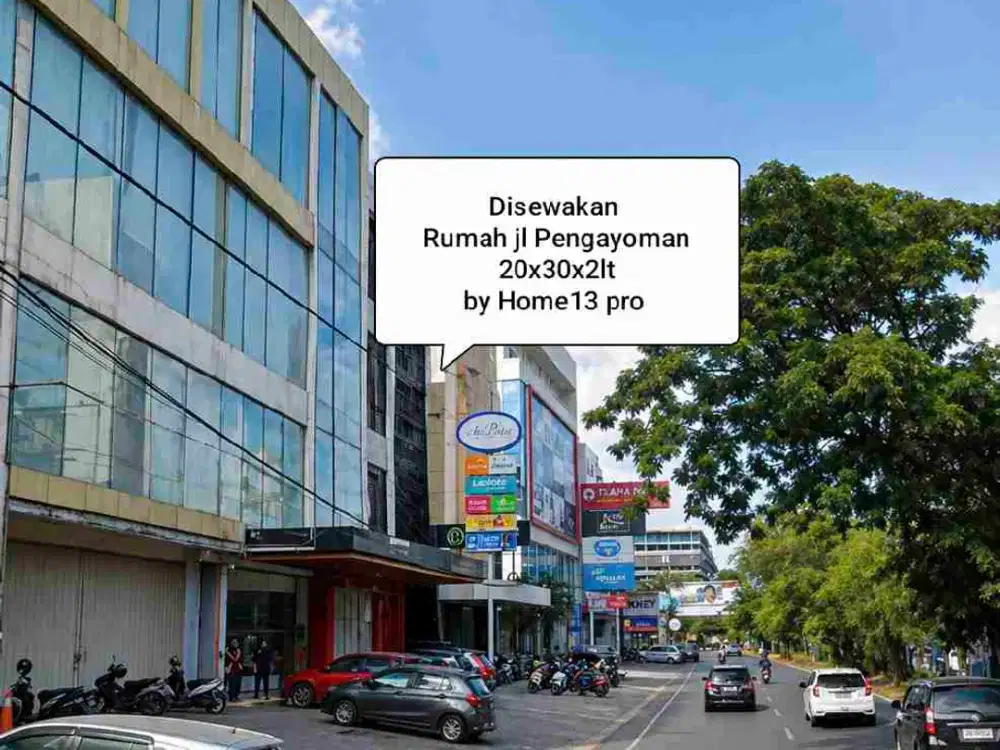 Disewakan Rumah jl Pengayoman Panakkukang Makassar dekat Mall, Pettarani Boulevard Hertasning