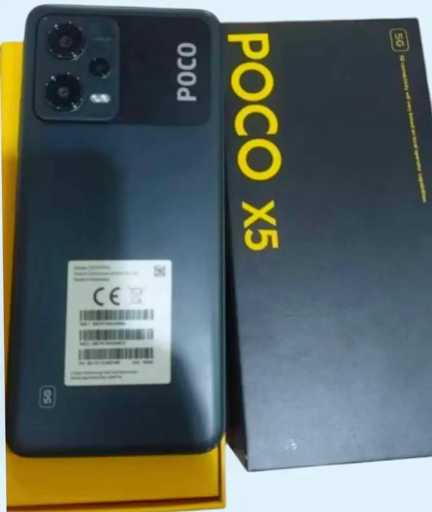 Poco x5 5G 8/256 fullset mulus no minus