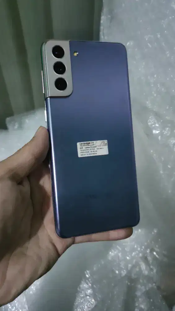 Dijual/TT/BT Samsung Galaxy S21+ 5G 8/256GB Fullset ORI Normal Mulus