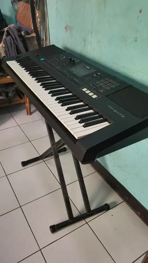 YAMAHA PSR 473 kondisi baik