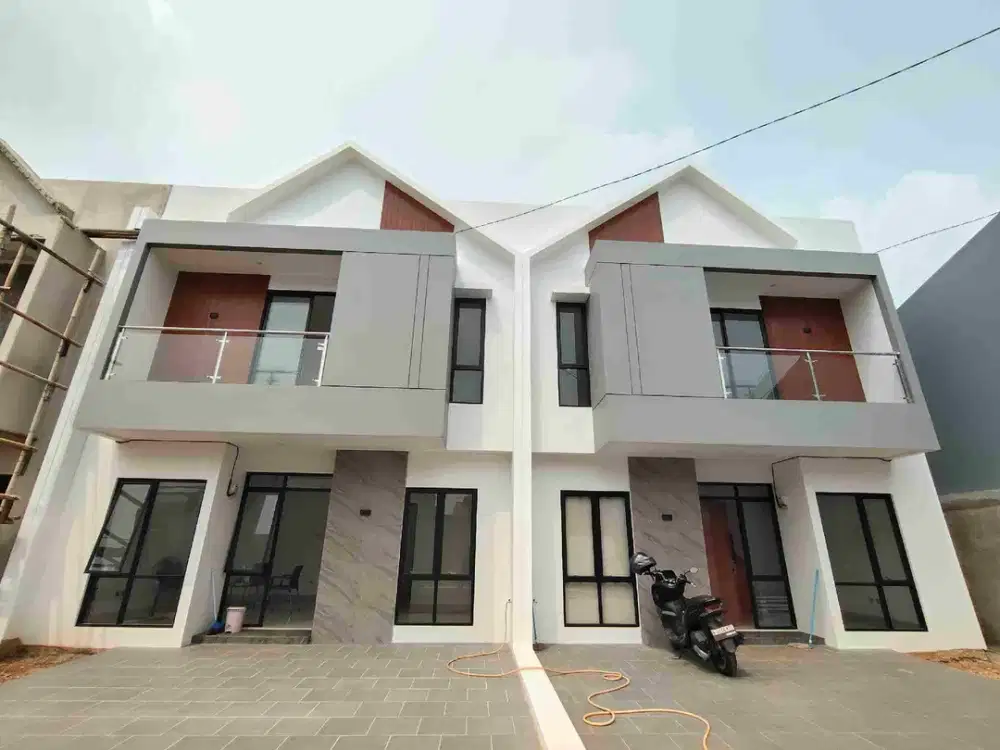 Rumah Cluster 2 Lt Siap Huni Lokasi Strategis 5 menit Akses Tol Jatiwarna