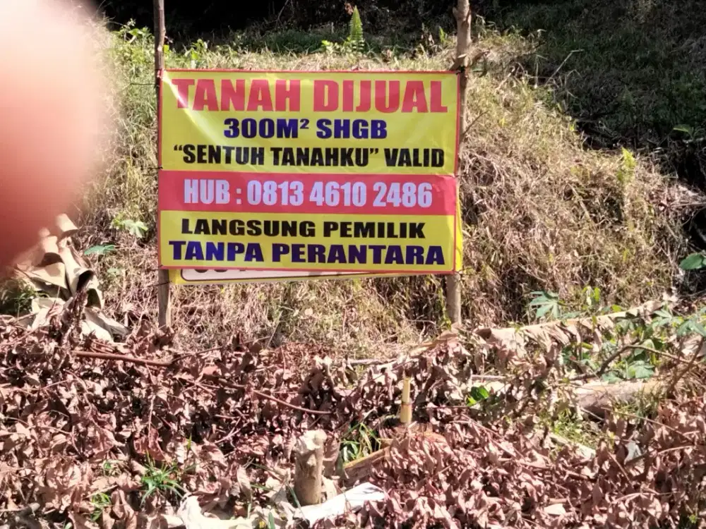 Tanah Kavling Lokasi Strategis 300m² SHGB