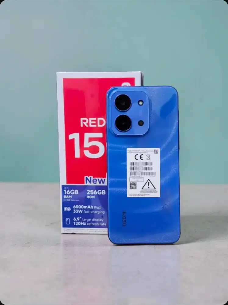 RAM 8GB 256GB - Xiaomi Redmi 15C msih mulus