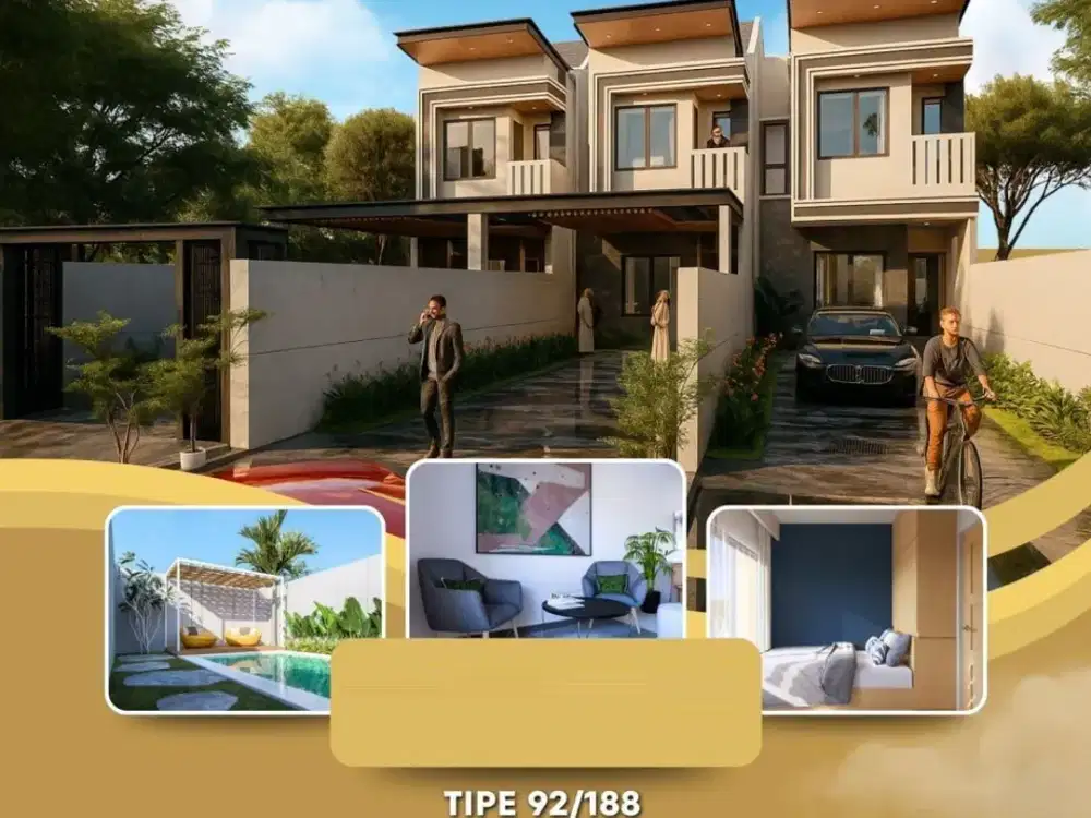 Rumah Mewah Eksklusif Dekat Kampus UPI Setiabudi Bandung - Jalan Sersan Bajuri