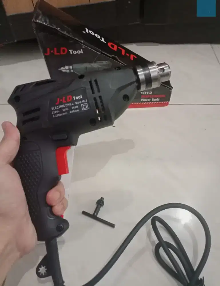 mesin bor bolak balik merk JLD kondisi baru siap pakai