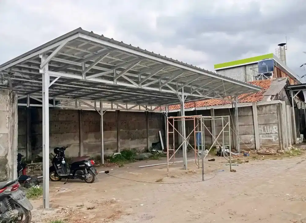 Jasa pasang kanopi baja ringan