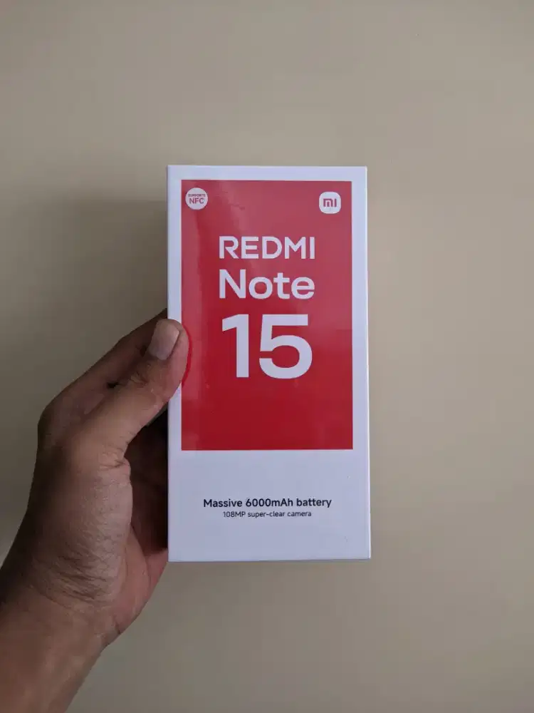 Fast respon WA Xiaomi Redmi Note 15 8/128 Garansi resmi 15bln