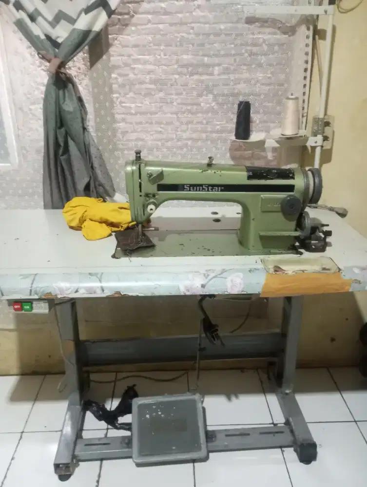 Mesin jahit fullset dinamo