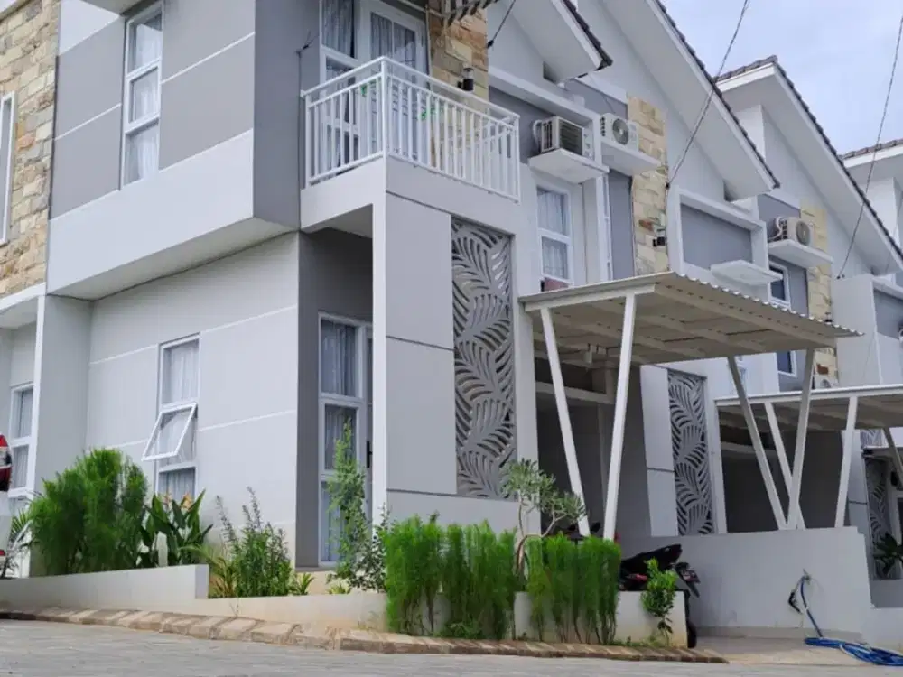 Townhouse Medina Depok Rumah Syariah Kota Depok Skema Syariah Termurah 2 Lantai SHM IMB Ready dekat Tol dekat Stasiun dekat Jabodetabek Bebas Banjir