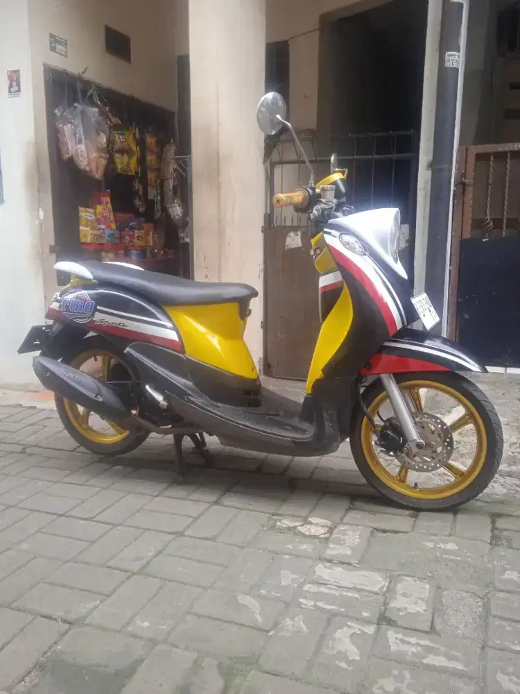 Yamaha Fino karbu th 2013 original ss komplit