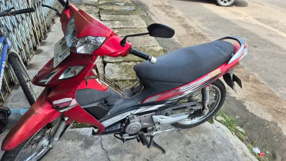 [MOTOR SECOND] Suzuki Shogun R 125 - Merah (Surat Lengkap)