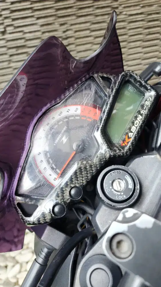 Cover Speedometer Carbon by Kabon Ninja 250 FI/Z 250 FI