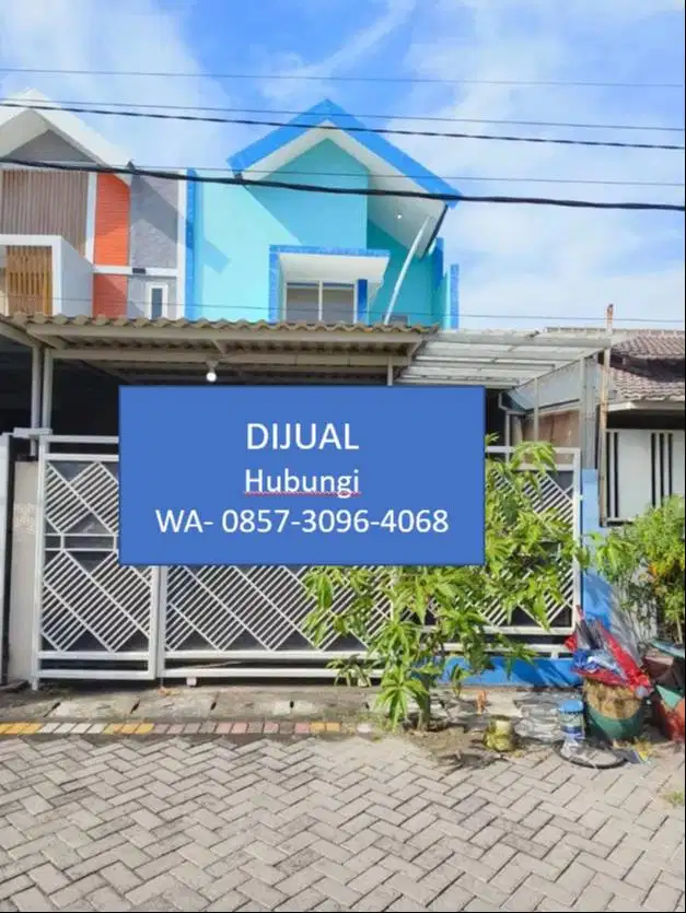 Rumah Siap Tinggal - Hanya 2Km dari UPN- Lokasi Rungkut - Bebas Banjir