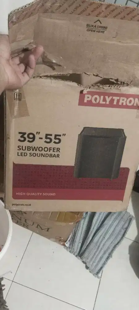 Subwoofer polytron swf 0250 pasif