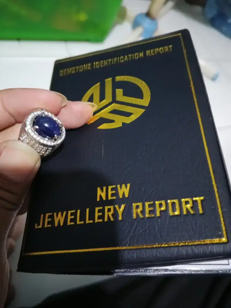 Royal blue sapphire Burma