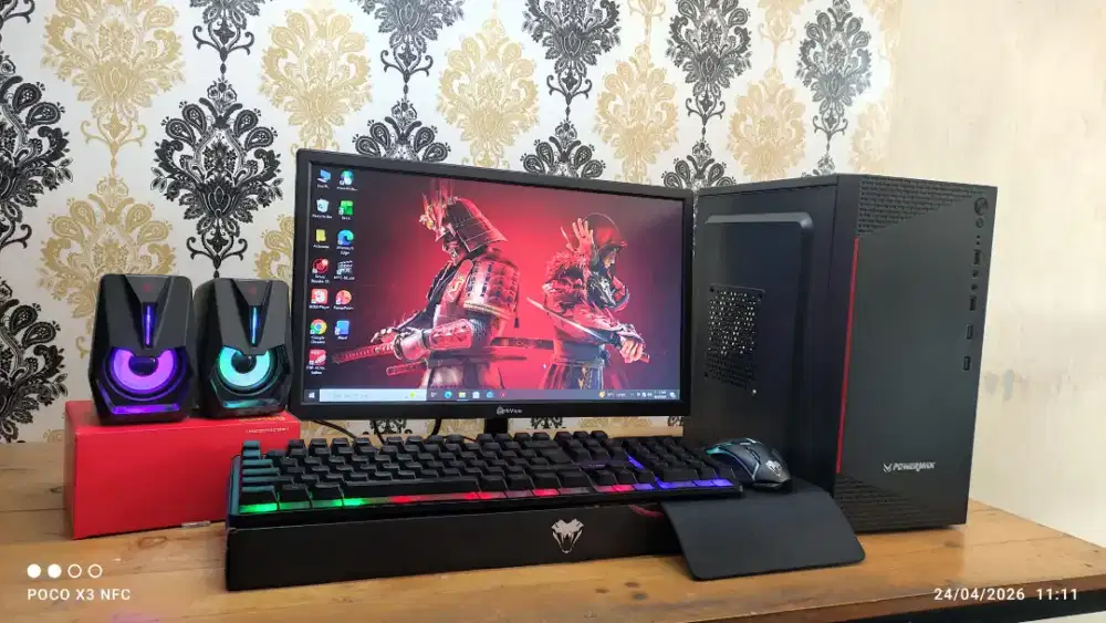 PC BARU FULLSET CORE I5 (8/256GB) LED 20 INC GARANSI 1 TAHUN