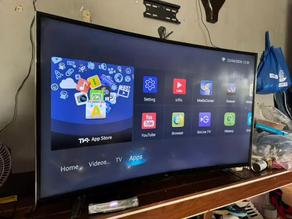 TCL SMART TV CURVED TV 50 in