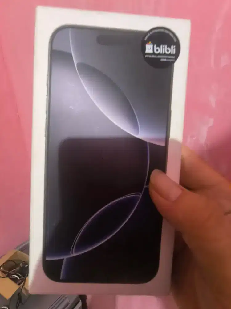 Iphone 16 Promax 256GB Blibli Titanium Black