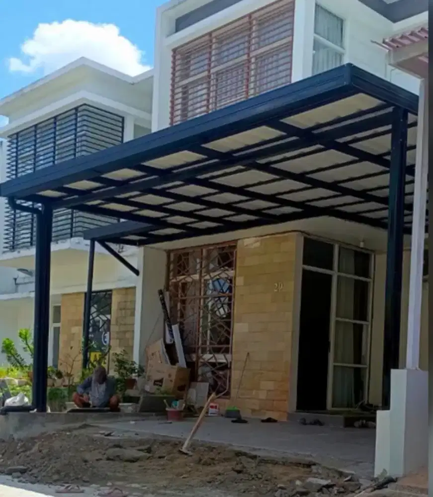 Jual kanopi alderon single&2layer