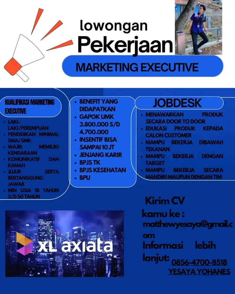 LOKER MARKETING EXECUTIVE