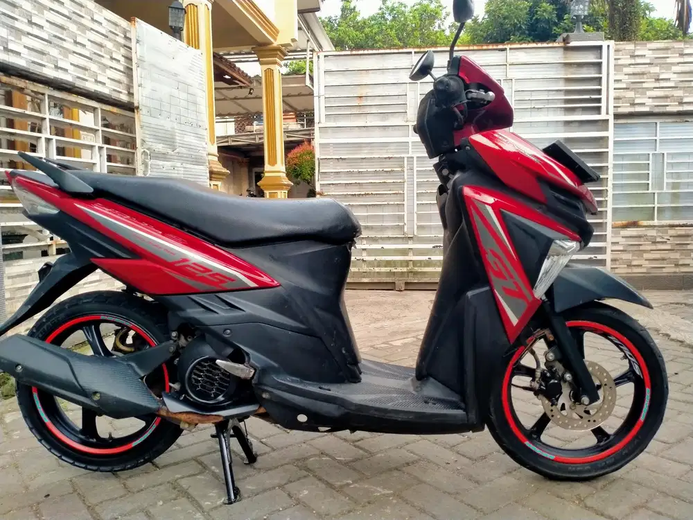 Soul GT 125 blucore lengkap motor sehat keterangan detail dibawah