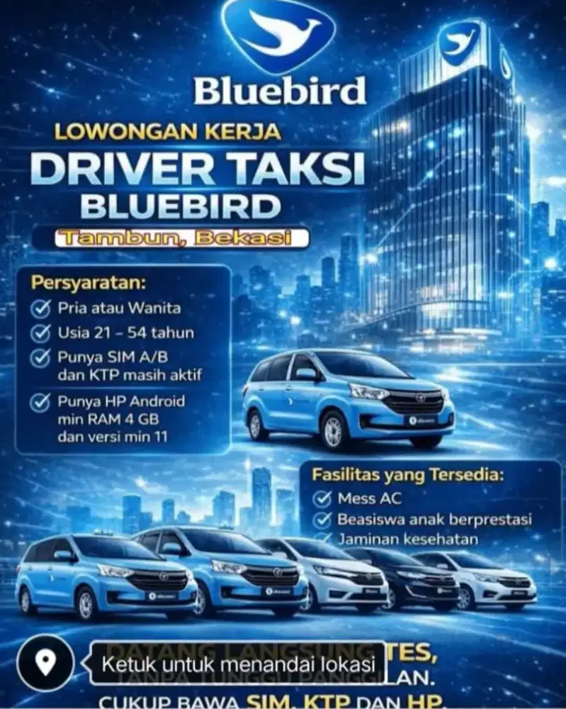 Lowongan kerja supir, pengemudi dan driver