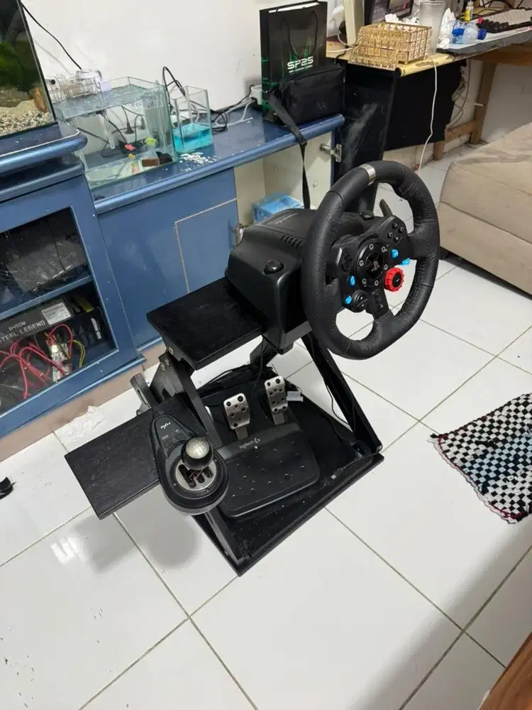 Logitech G29 Paddle shift like new, cuma pake 2x