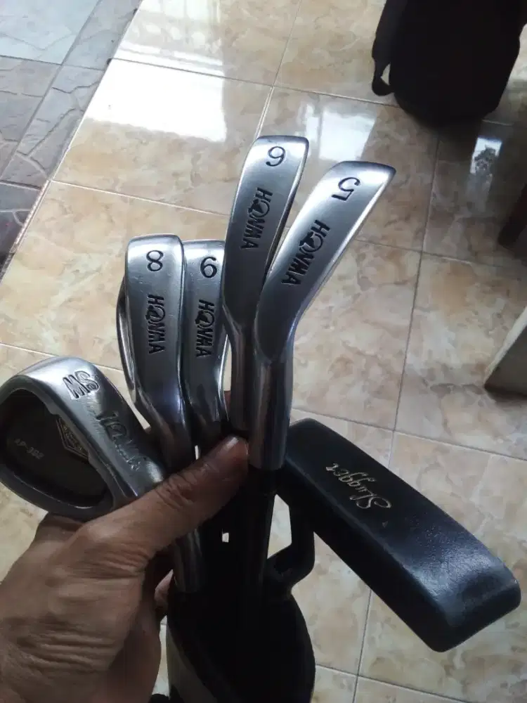 stick golf ironset honma twinmarks ap 302 5,6,8,9,sw dan slugger