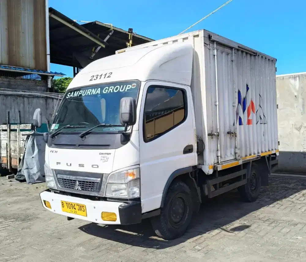 35rb+banBARU MURAH CDE Mitsubishi Coltdiesel engkel FE71 box besi 2023