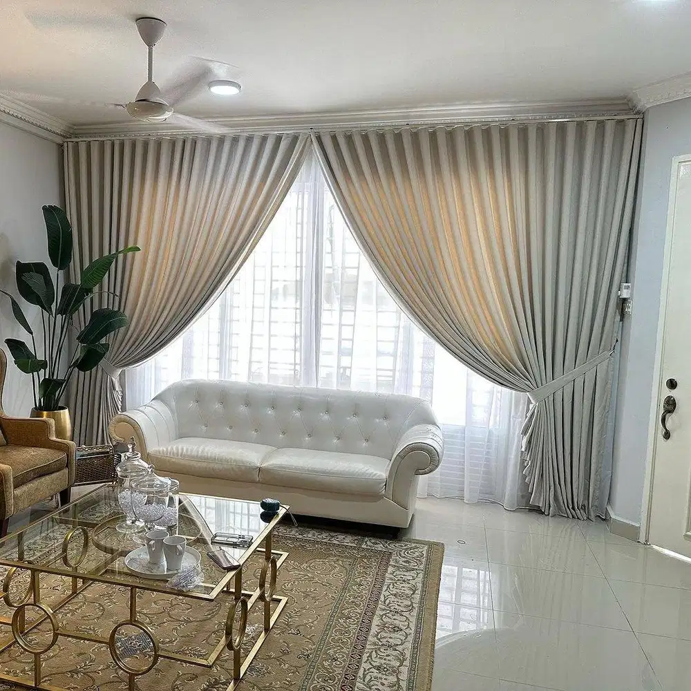 Free Survey Lokasi Gorden Wallpaper Vertikal Roller Blinds Vitrase