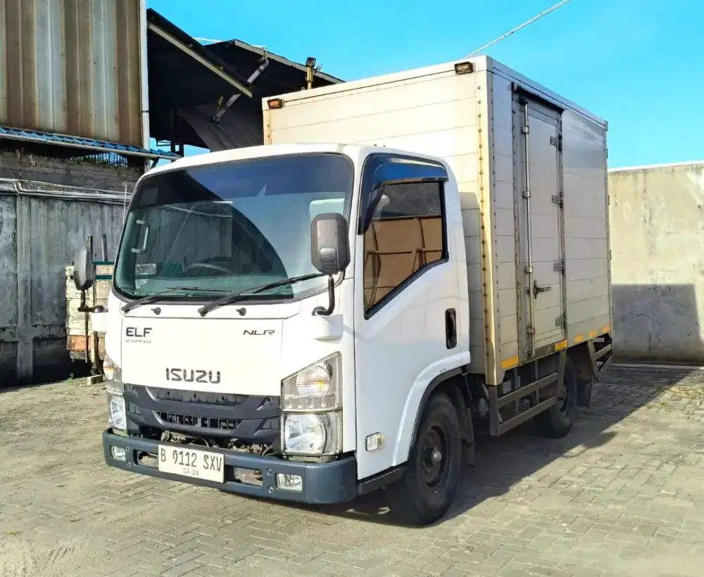 MULUS+banBARU MURAH CDE Isuzu elf engkel NLR box alumunium 2023 bok
