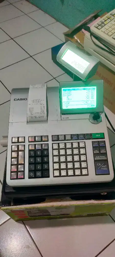 Mesin kasir Casio S 400