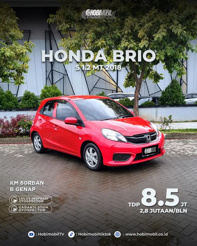 Honda Brio s Satya manual 2018 garansi mesin 5th