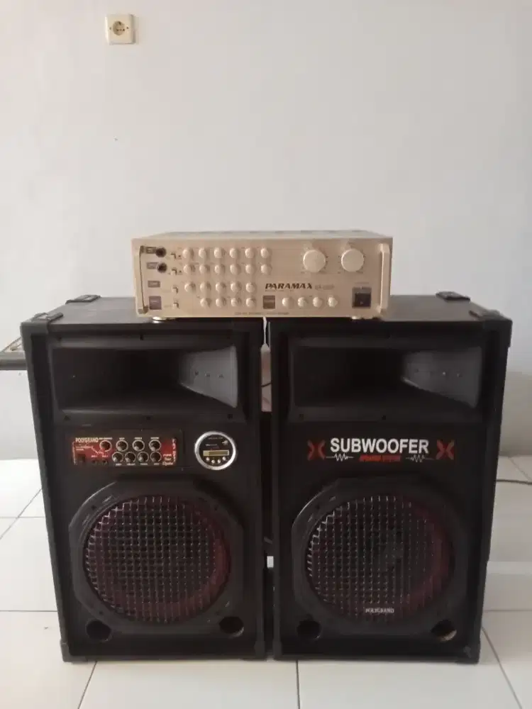 Seperangkat Audio karaoke sistem