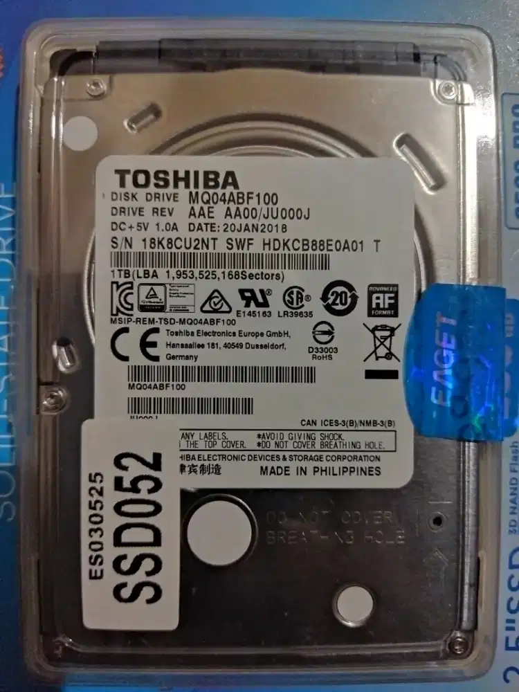 HARDISK LAPTOP 1TB