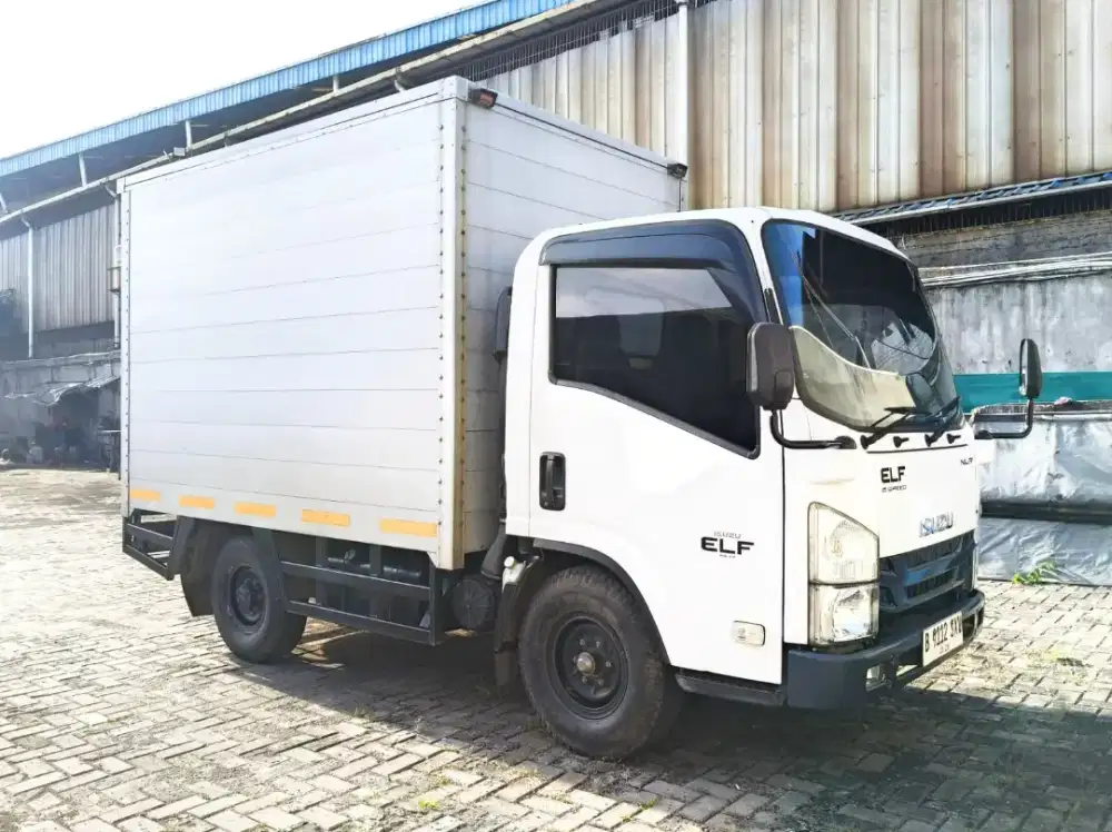 MULUS+banBARU MURAH CDE Isuzu elf engkel NLR Box aluminium 2023 bok