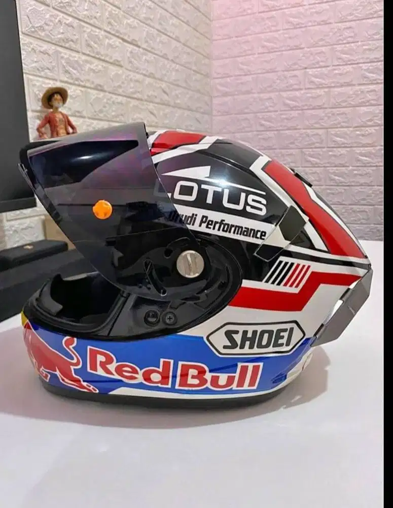 Helm Shoei X14 Motegi 93 Marc Marquez Red Bull Repaint | Size L Fit XL