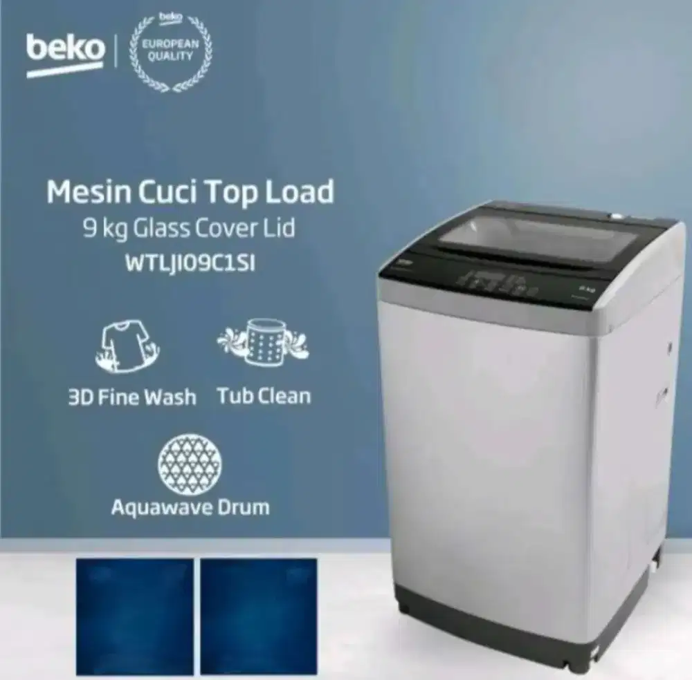 MESIN CUCI 1 TABUNG BEKO WTLJ09C1SI