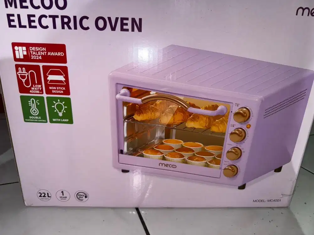 Mecoo Electric Oven Ungu