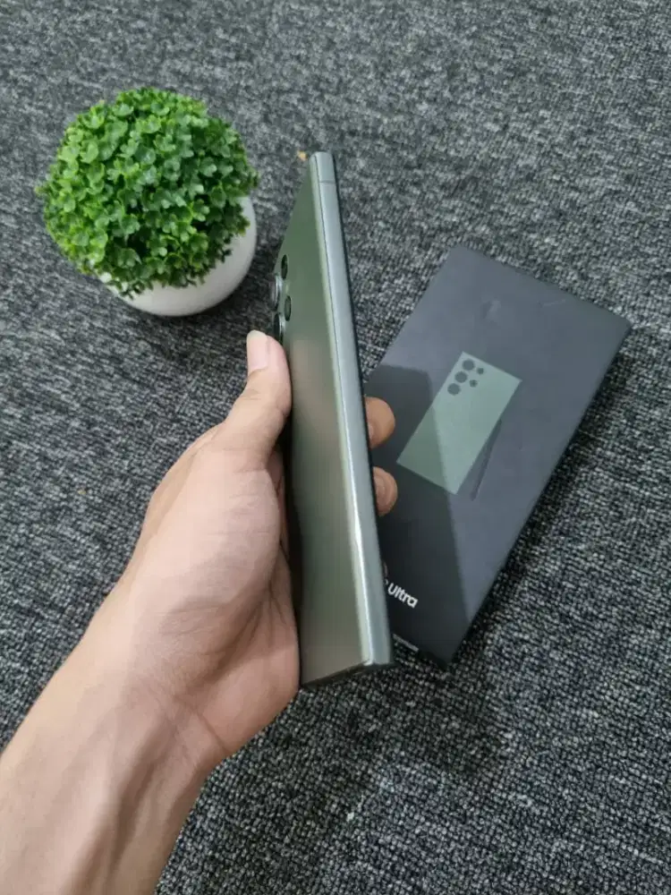 SAMSUNG S23 ULTRA 5G RAM 12/256 GB SEIN NORMAL FULLSHET ORIGINAL