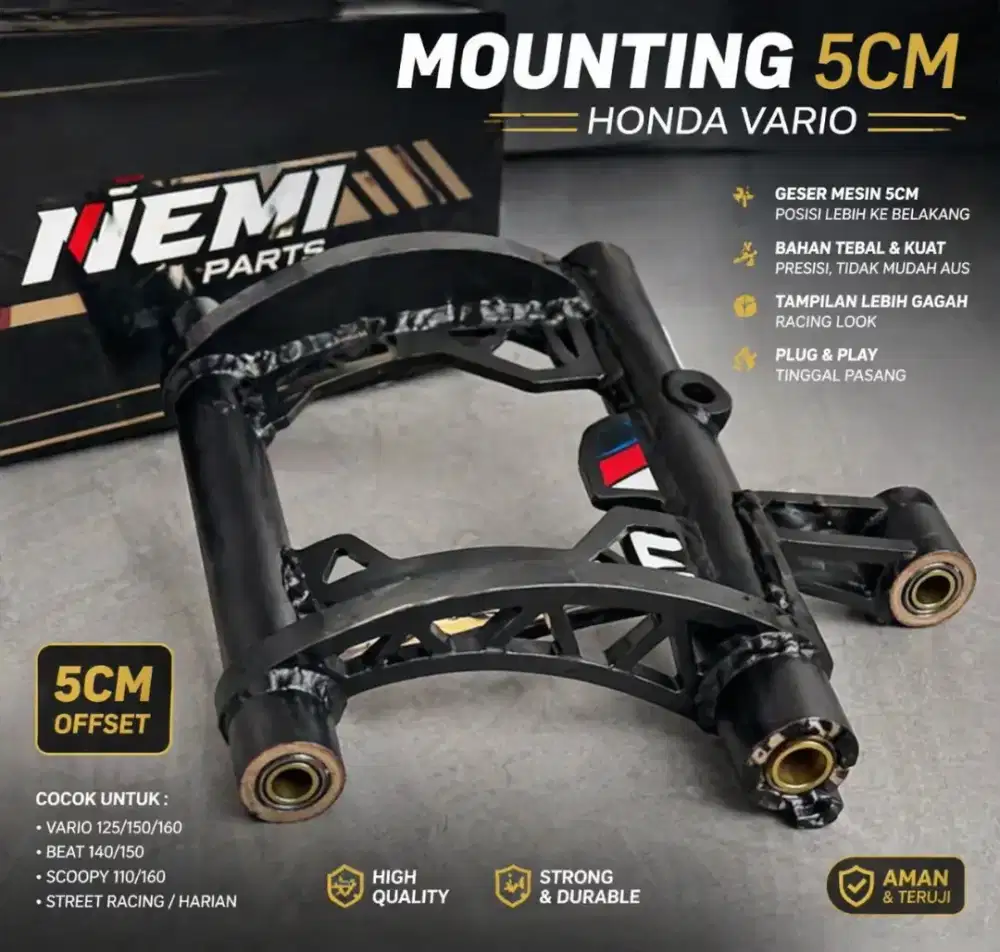 Long Mounting 5cm vario