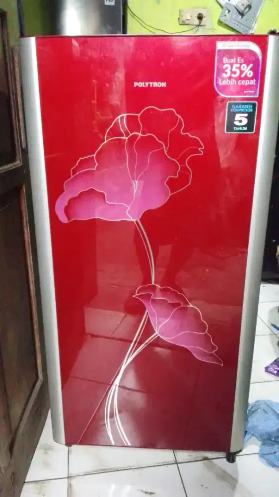 kulkas 1 pintu polytron GRATIS ANTAR Nego