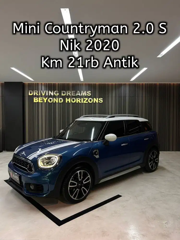 Mini Cooper Countryman 2.0 S AT 2020 Biru Panoramic B2803HDC Km21rb