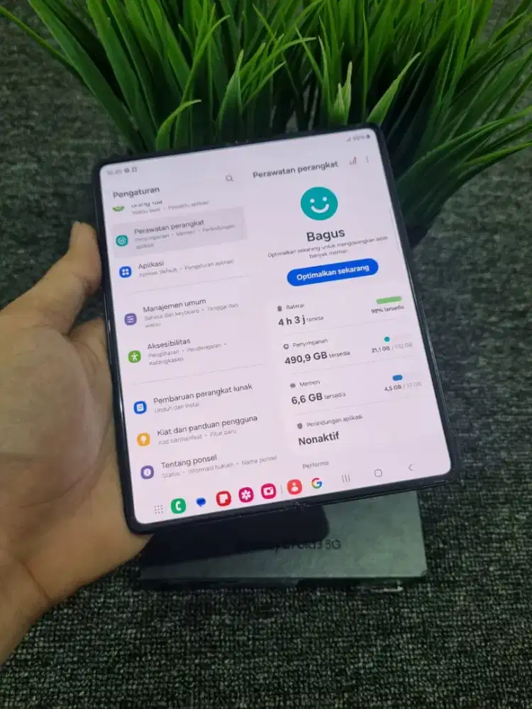 SAMSUNG Z FOLD 3 5G RAM 12/512 GB SEIN NORMAL