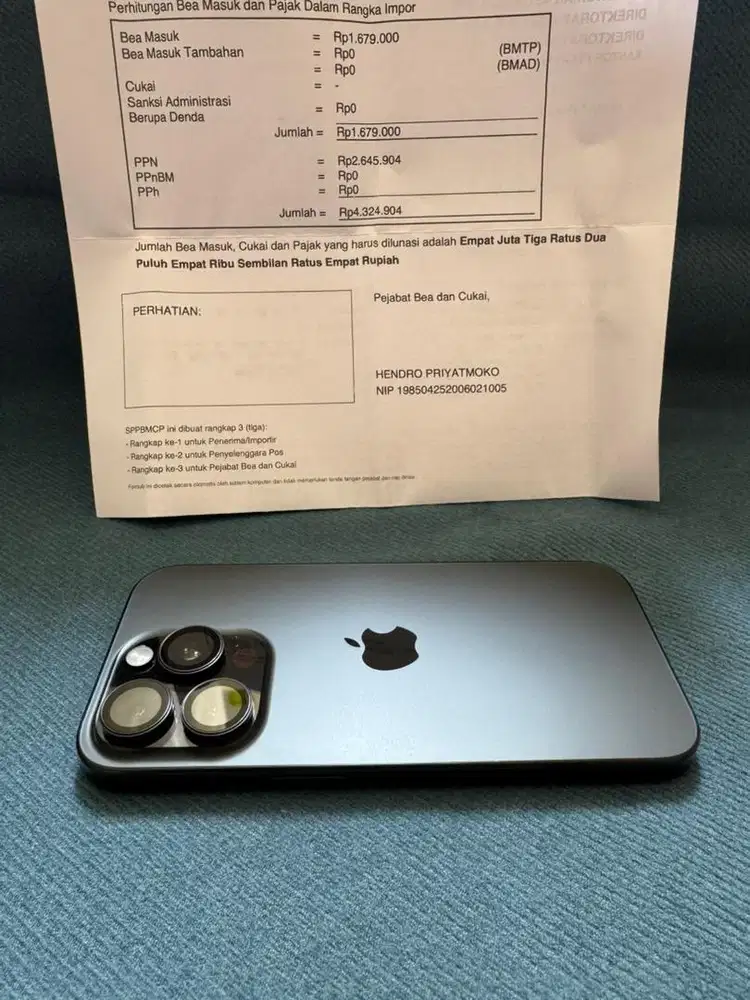 Jual cepatIphone 16 pro mulus 99% no cacat, lengkap, resmi bukti becuk