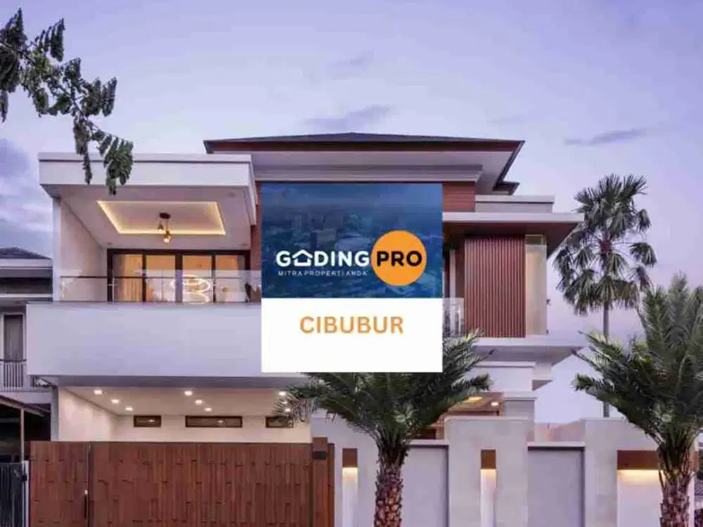 di jual rumah mewah siap huni semua barang di tinggal di citragrand cibubur