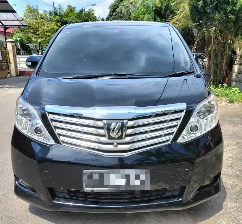 Toyota Alphard Premium Sound Hitam 2010