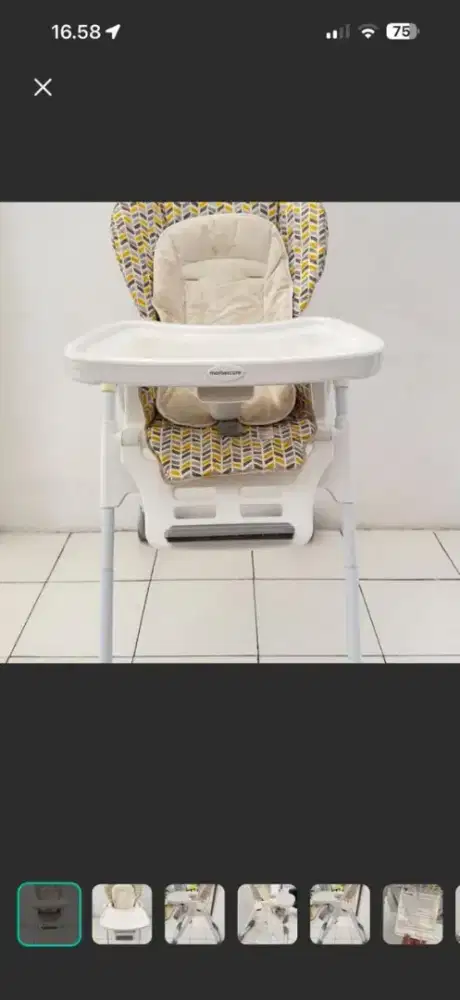 Jual cepat baby chair, kursi makan anak, bu