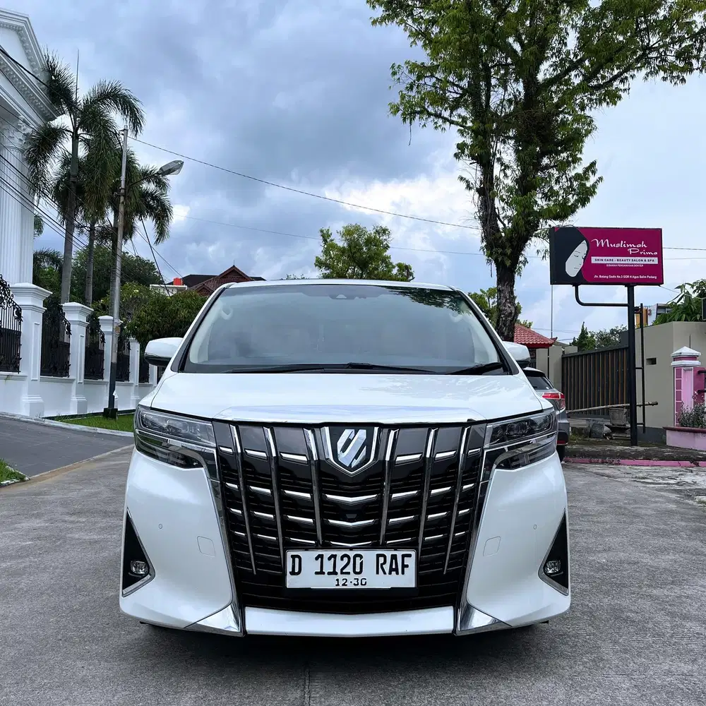 Toyota alphard g atpm 2020 tss istimewah