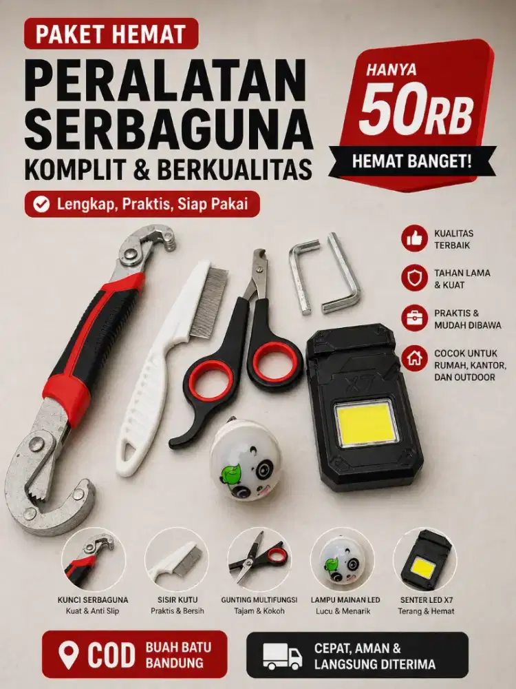 Sale Perlengkapan Tukang Serbaguna Bermanfaat Berkualitas .antap Hemat